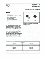 DataSheet L78M15AB pdf